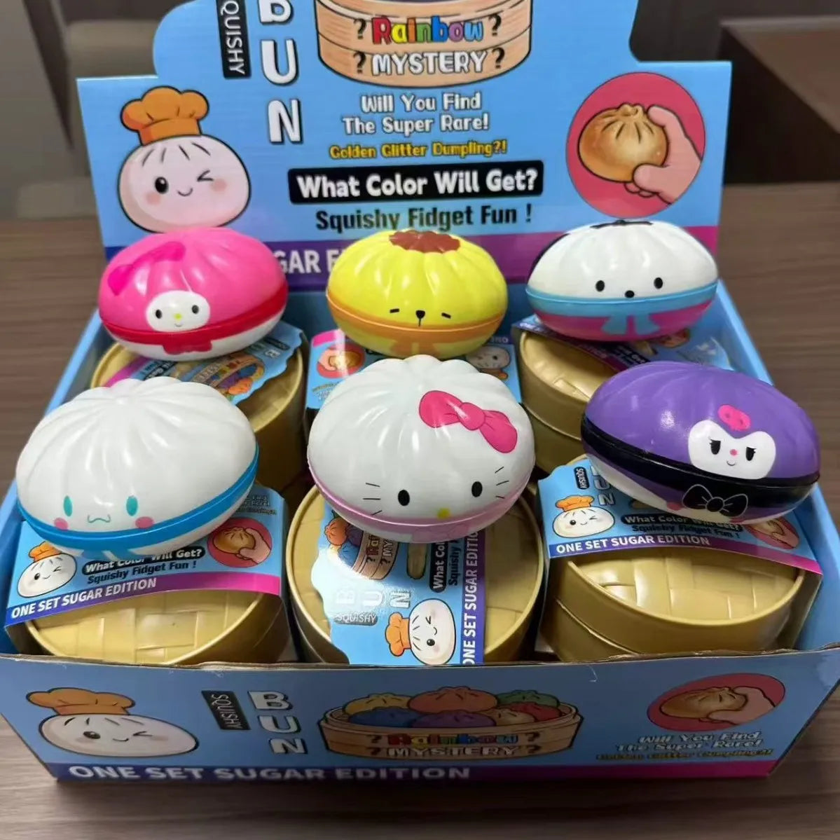 Rainbow Mysteries Kawaii Squishy Fidget Toy