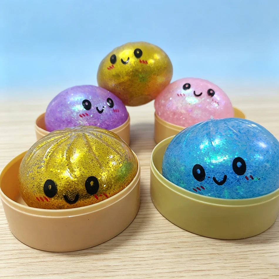 Glitter Dumpling Squishy Blind Box