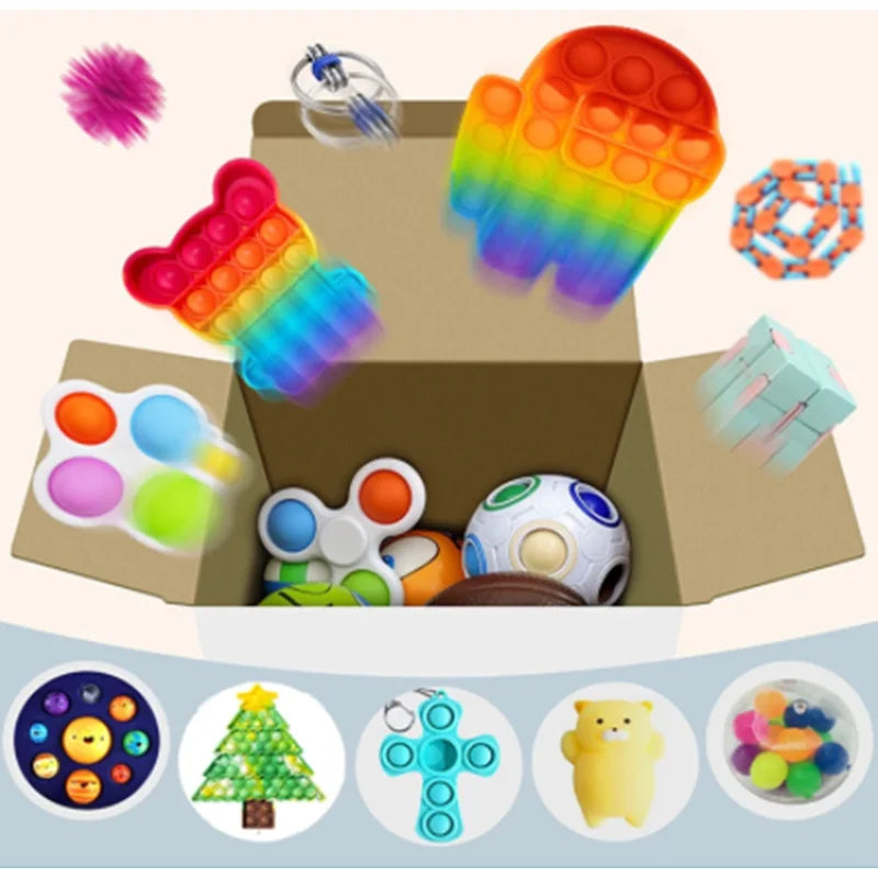 Random Mystery Fidget Toy Bag – Surprise Pack for Kids & Adults