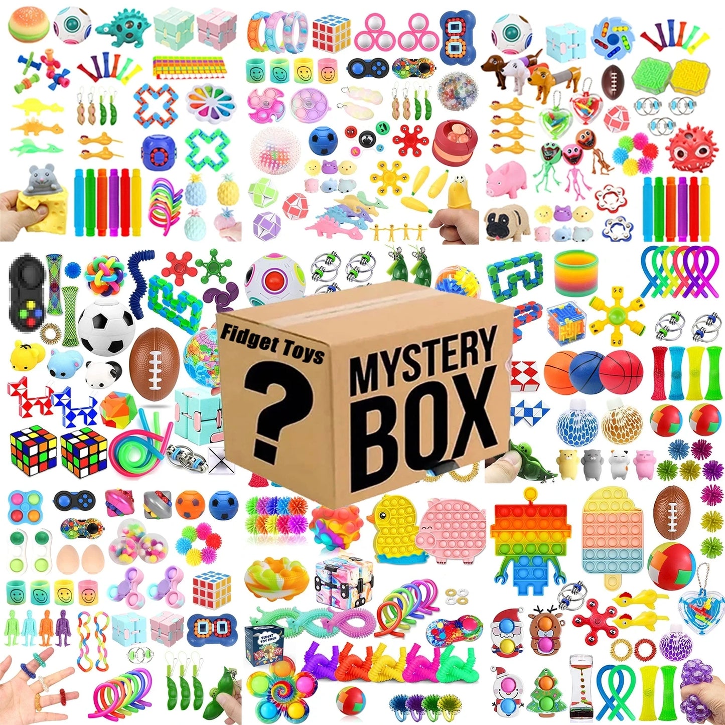 Random Mystery Fidget Toy Bag – Surprise Pack for Kids & Adults