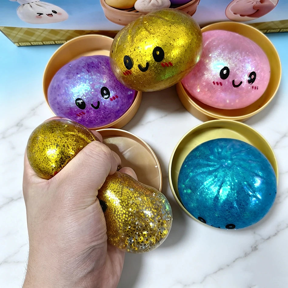 Glitter Dumpling Squishy Blind Box