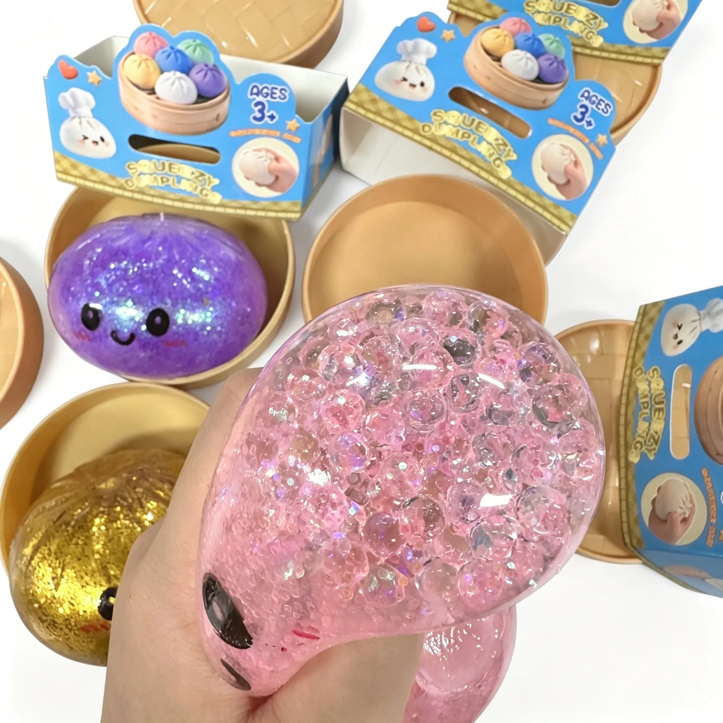 Glitter Dumpling Squishies Blind Pack