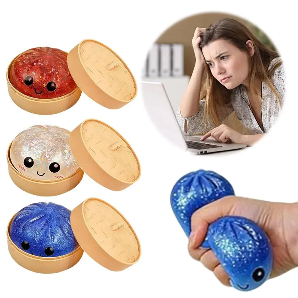Glitter Dumpling Squishy Box