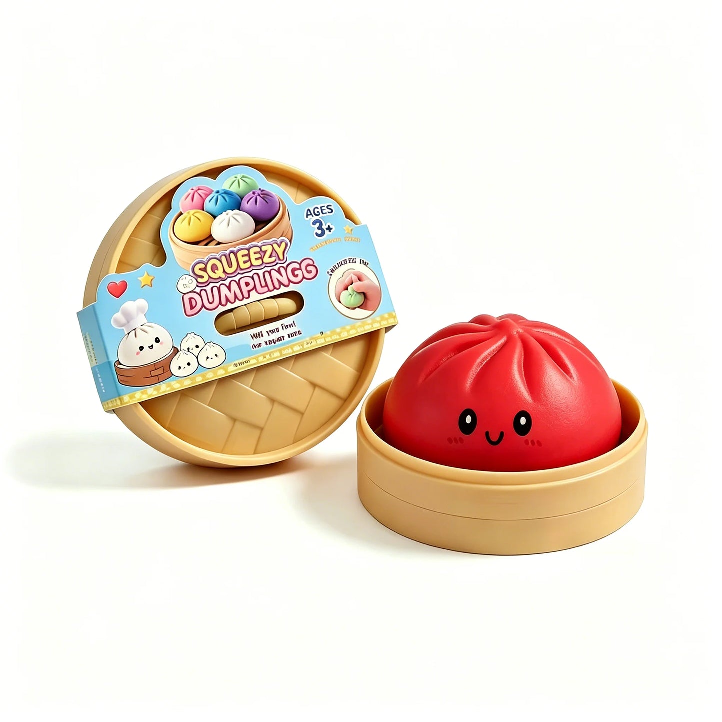 Glitter Dumpling Squishies Blind Pack