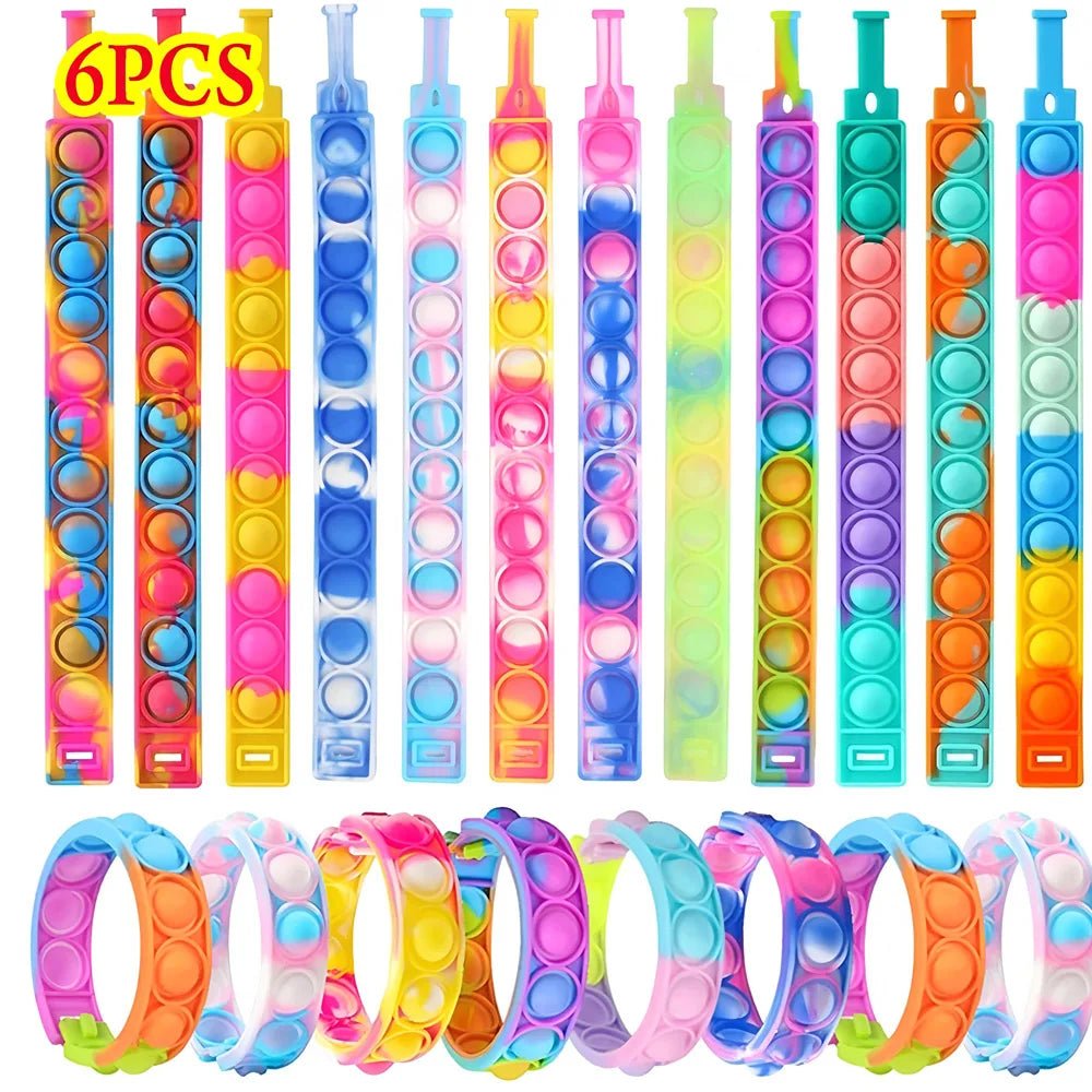 Push Pop Bubble Bracelet Fidget Toy – Bracelet for Kids