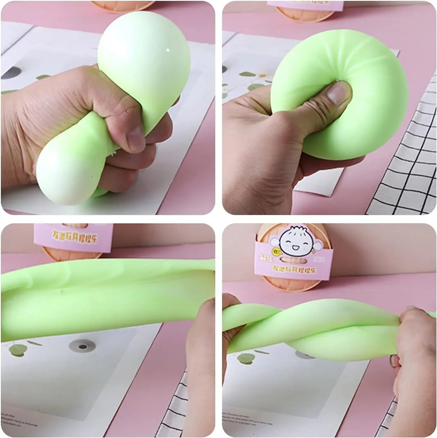 Squishy Buns Fidget Toy Prop