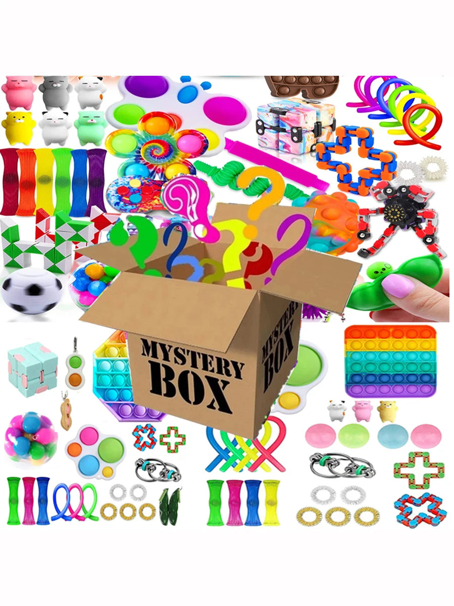 Random Mystery Fidget Toy Bag – Surprise Pack for Kids & Adults