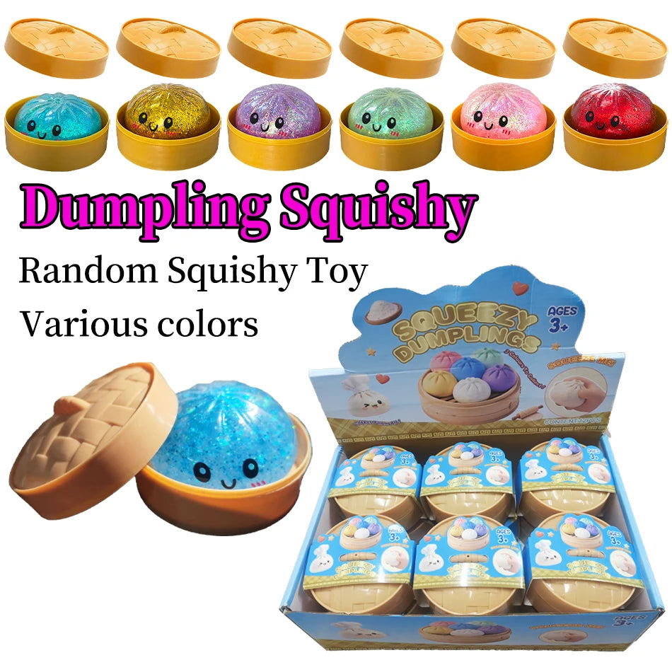 Glitter Dumpling Squishy Blind Box