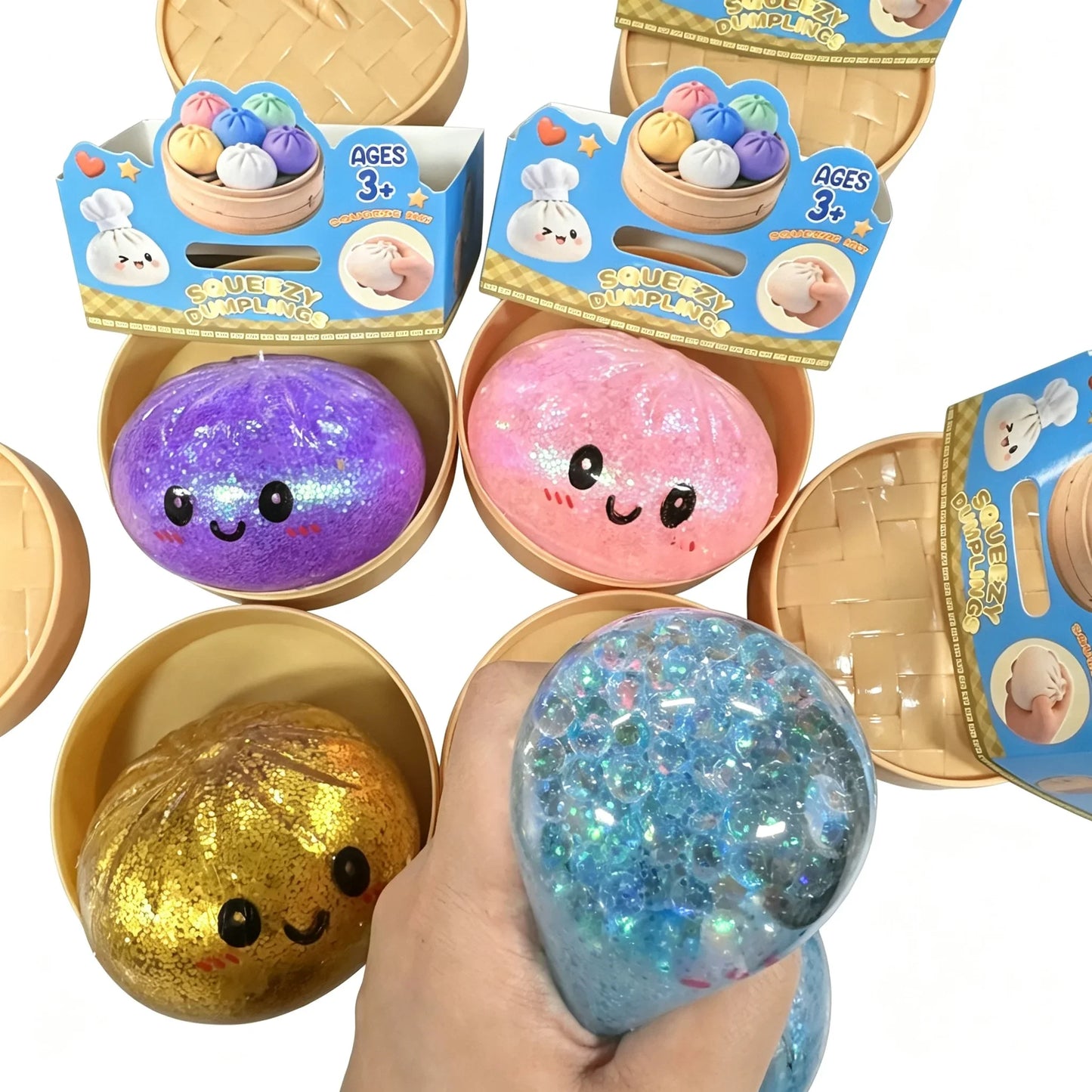 Glitter Dumpling Squishies Blind Pack