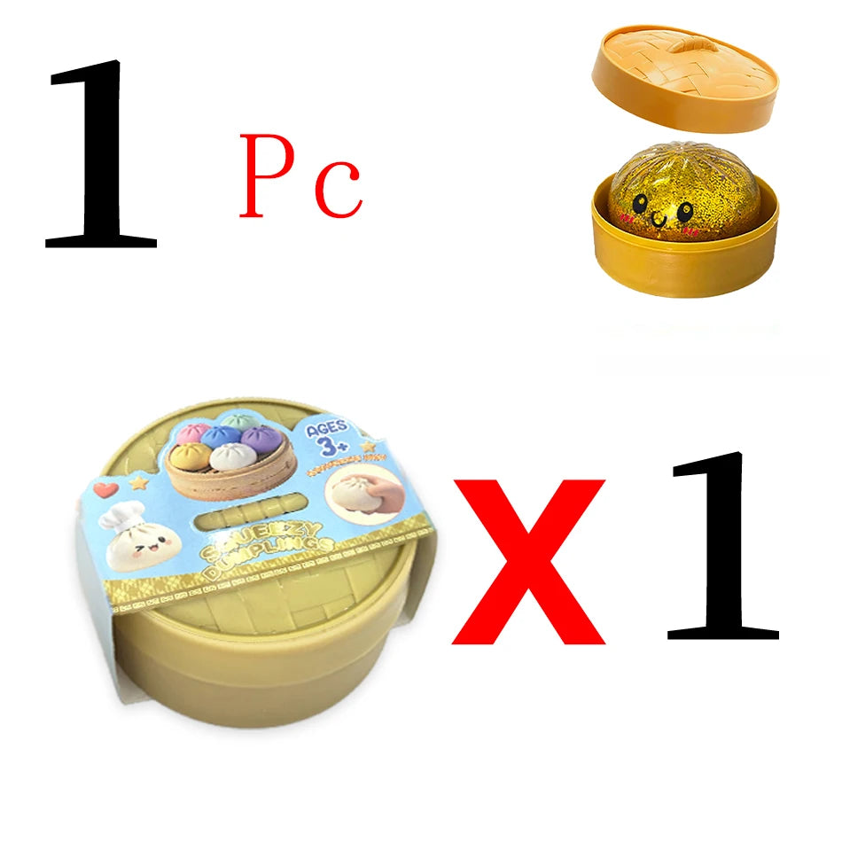 Glitter Dumpling Squishy Blind Box