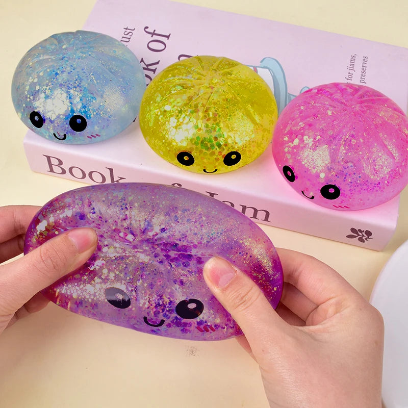 Blind Box Glitter Dumpling Squishy