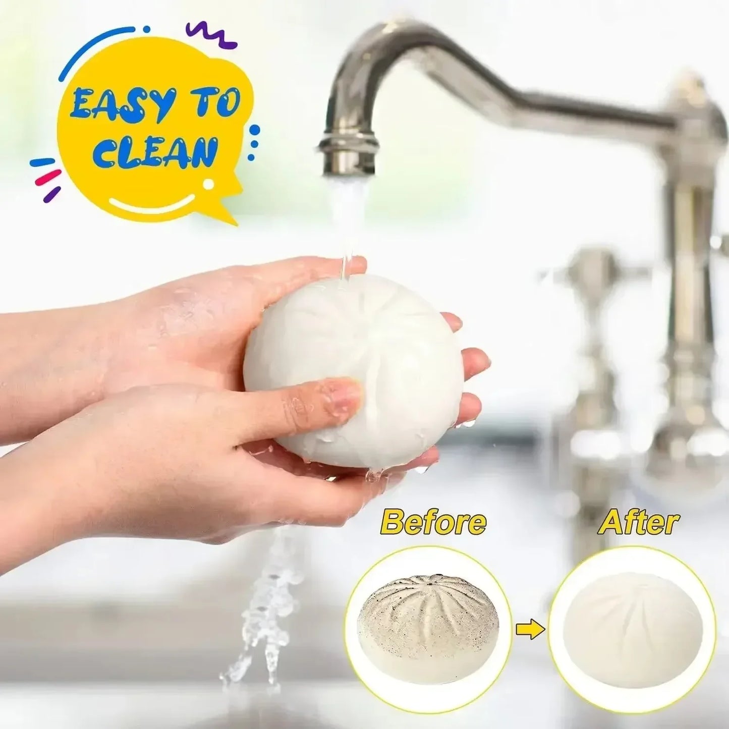 Squishy Buns Fidget Toy Prop