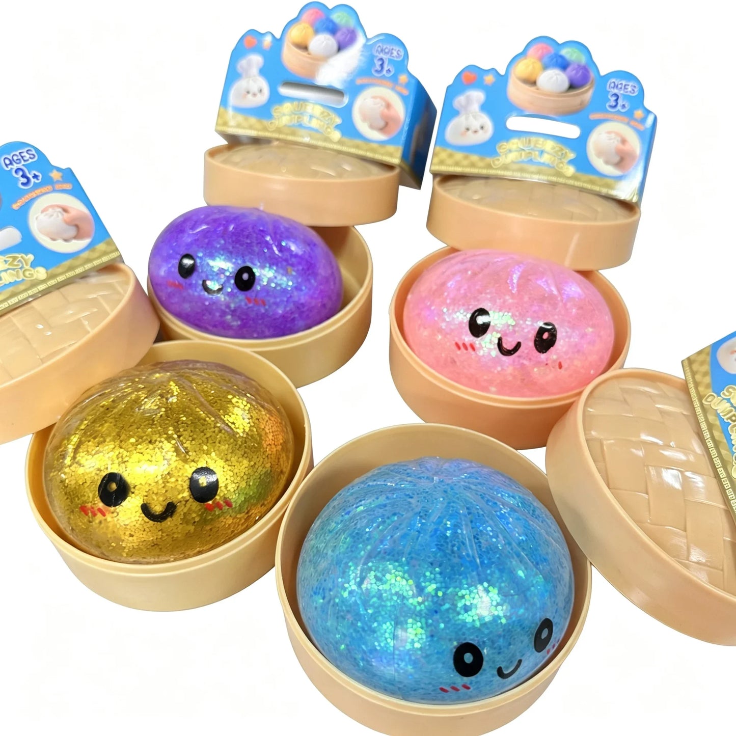 Glitter Dumpling Squishies Blind Pack