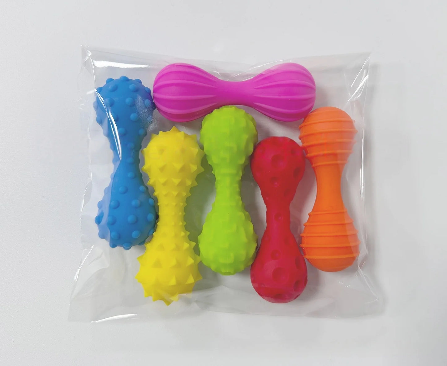 Sensory Fidget Toys for Kid Adults 6 Pack Textured Sensory Stone for Calming Anxiety Relief Anti Stress Toy for Autism Children