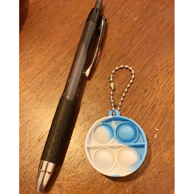 30PCS Mini Pop Keychain Fidget Toy Set – Party Favor Pack