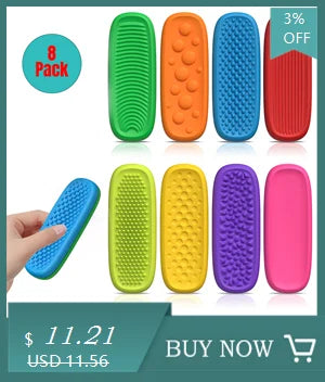 Sensory Fidget Toys for Kid Adults 6 Pack Textured Sensory Stone for Calming Anxiety Relief Anti Stress Toy for Autism Children