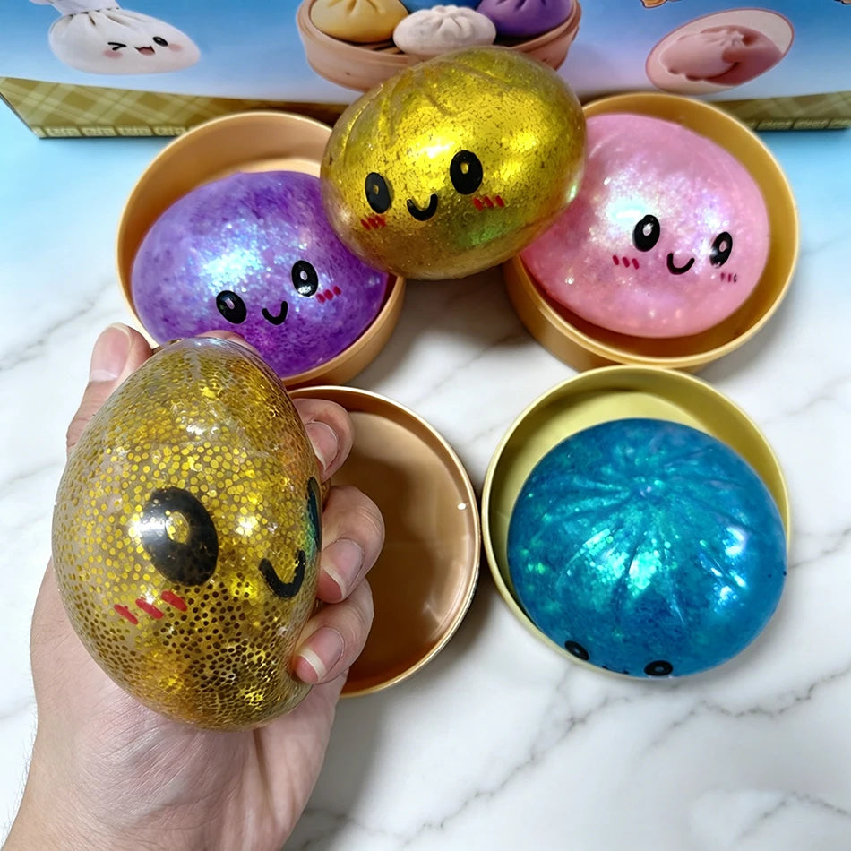 Glitter Dumpling Squishy Blind Box