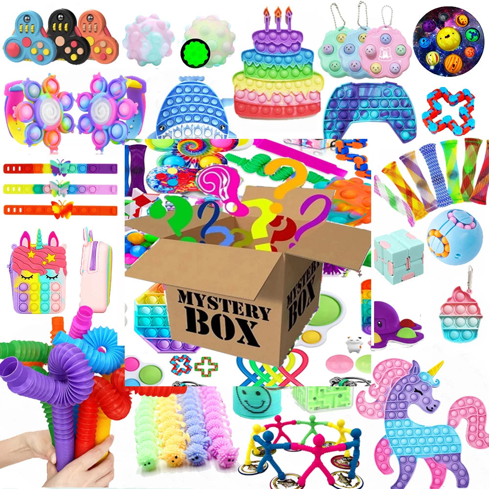 Random Mystery Fidget Toy Bag – Surprise Pack for Kids & Adults