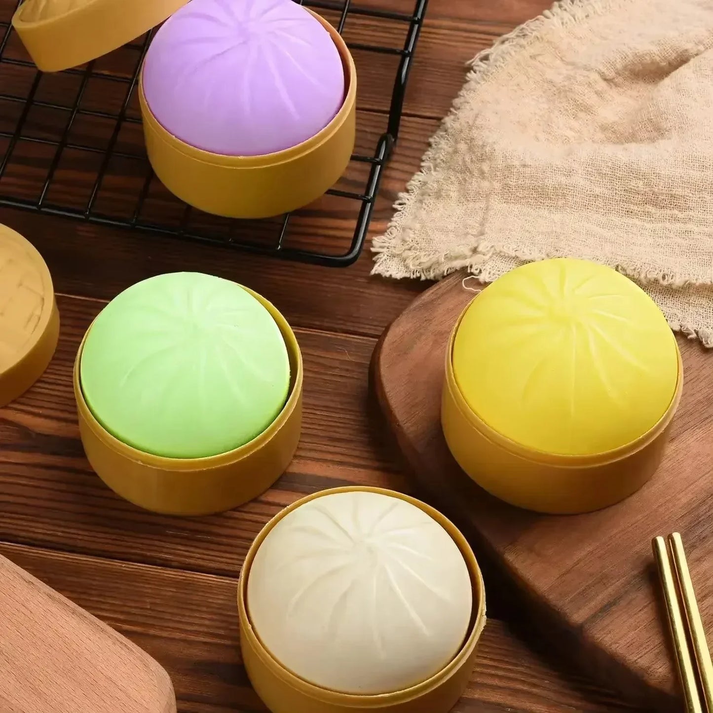 Squishy Buns Fidget Toy Prop