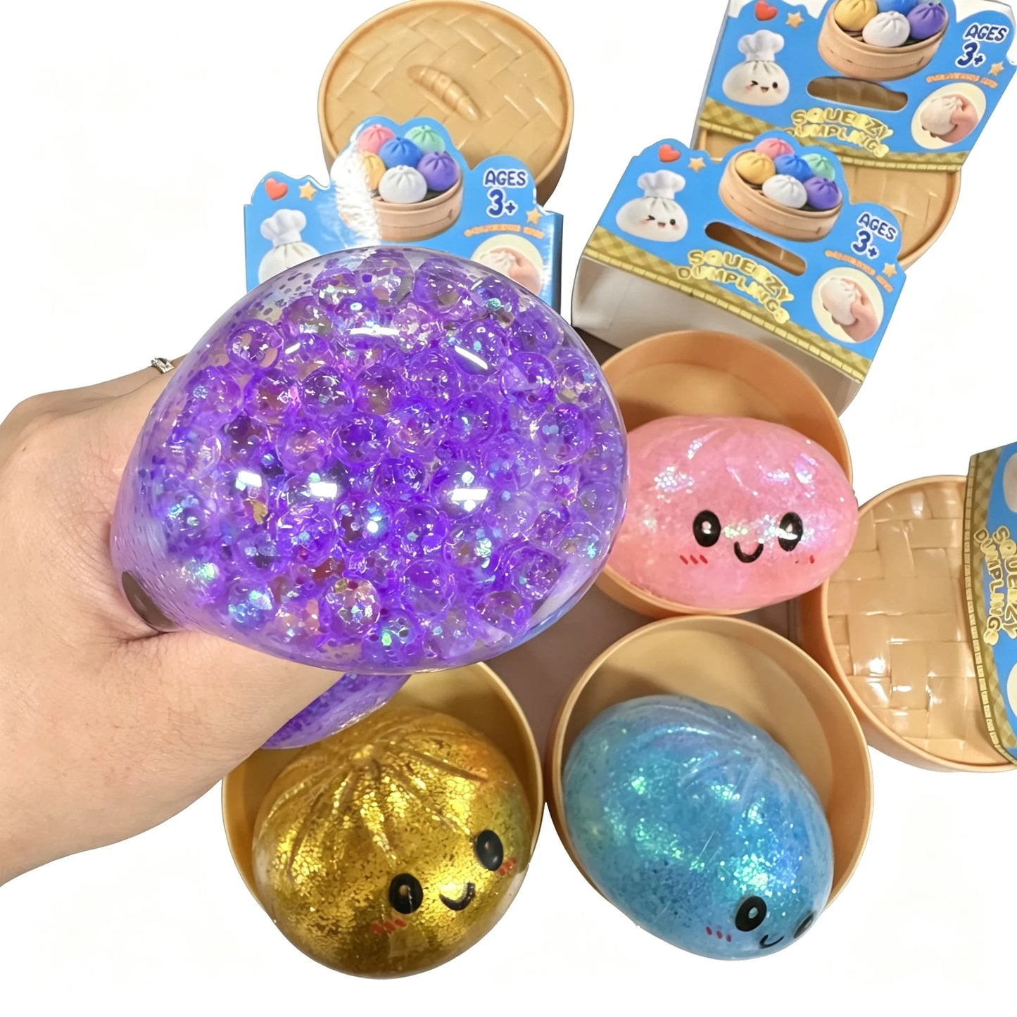 Glitter Dumpling Squishies Blind Pack
