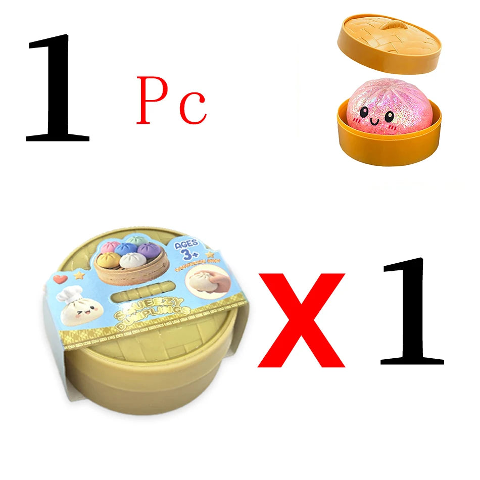 Glitter Dumpling Squishy Blind Box