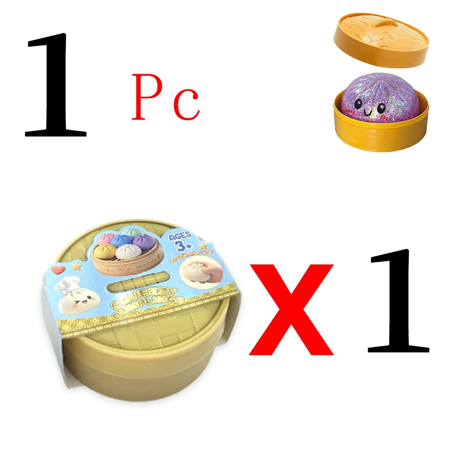 Glitter Dumpling Squishy Blind Box