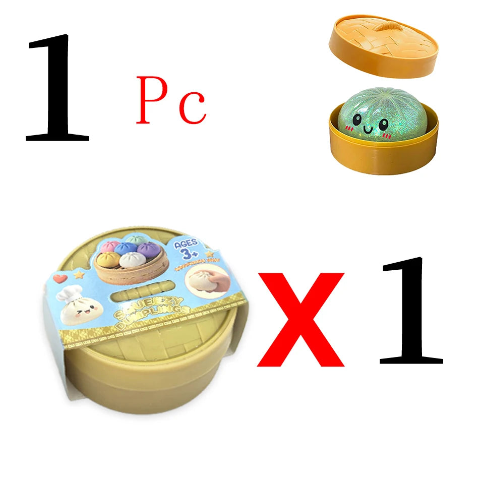 Glitter Dumpling Squishy Blind Box