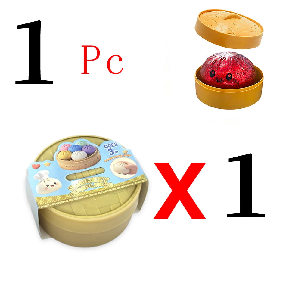Glitter Dumpling Squishy Blind Box
