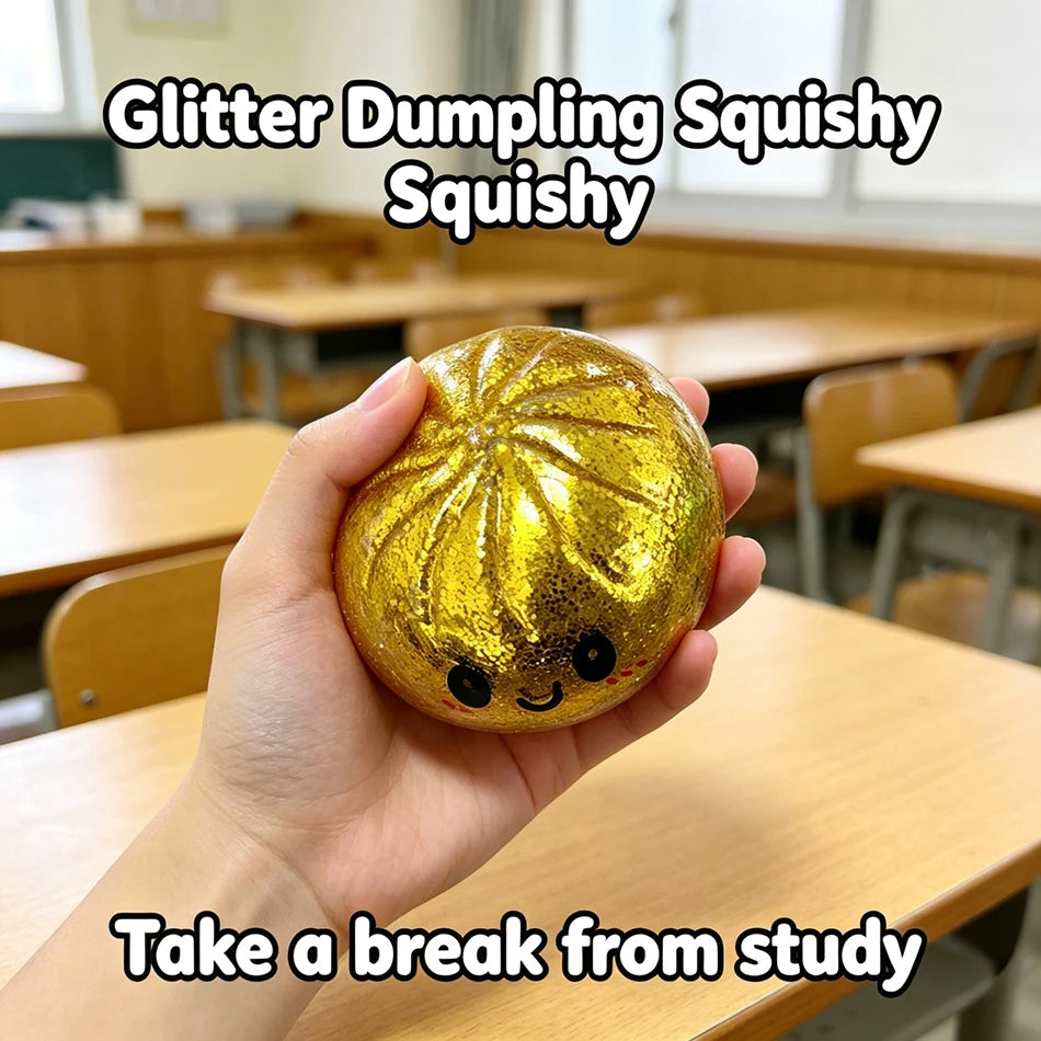Glitter Dumpling Squishy Blind Box