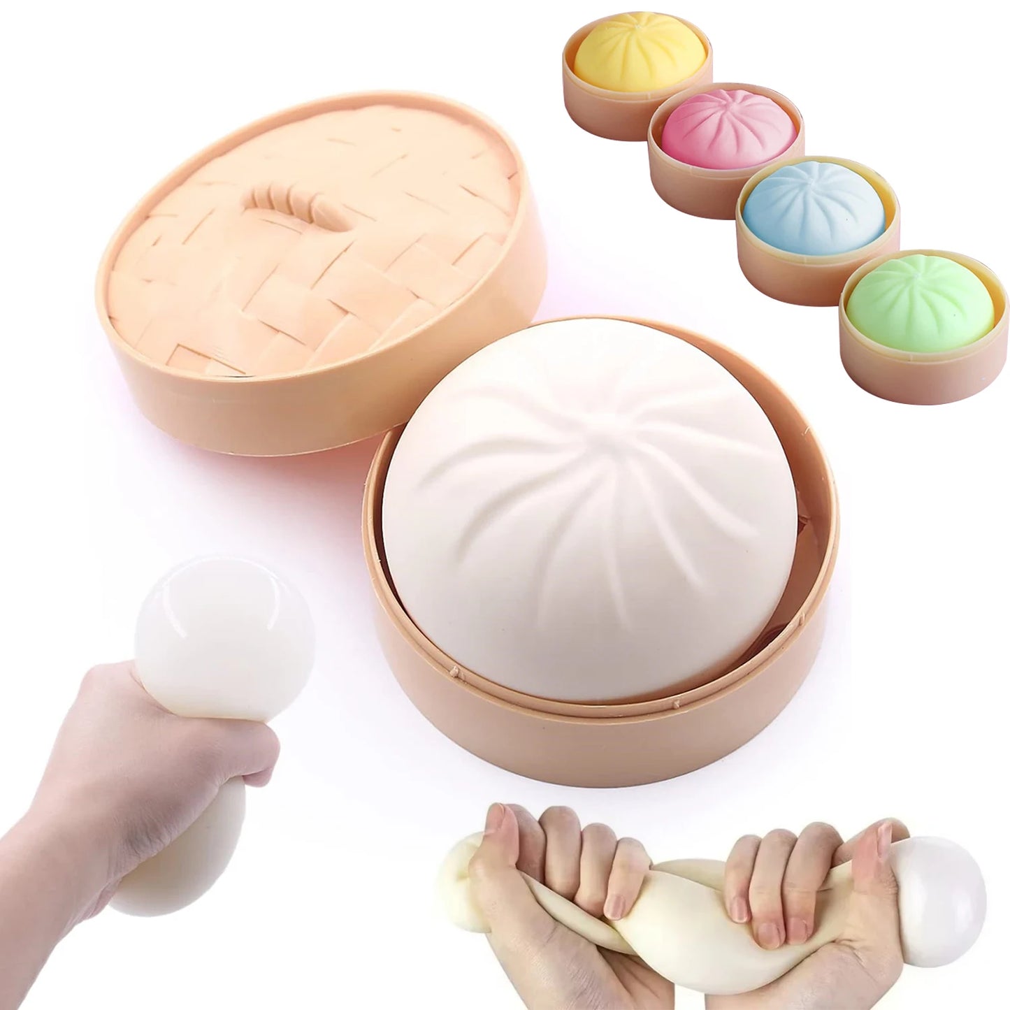 Squishy Buns Fidget Toy Prop