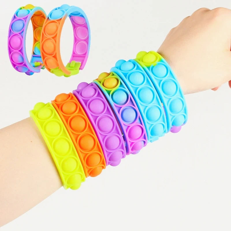 Push Pop Bubble Bracelet Fidget Toy – Bracelet for Kids