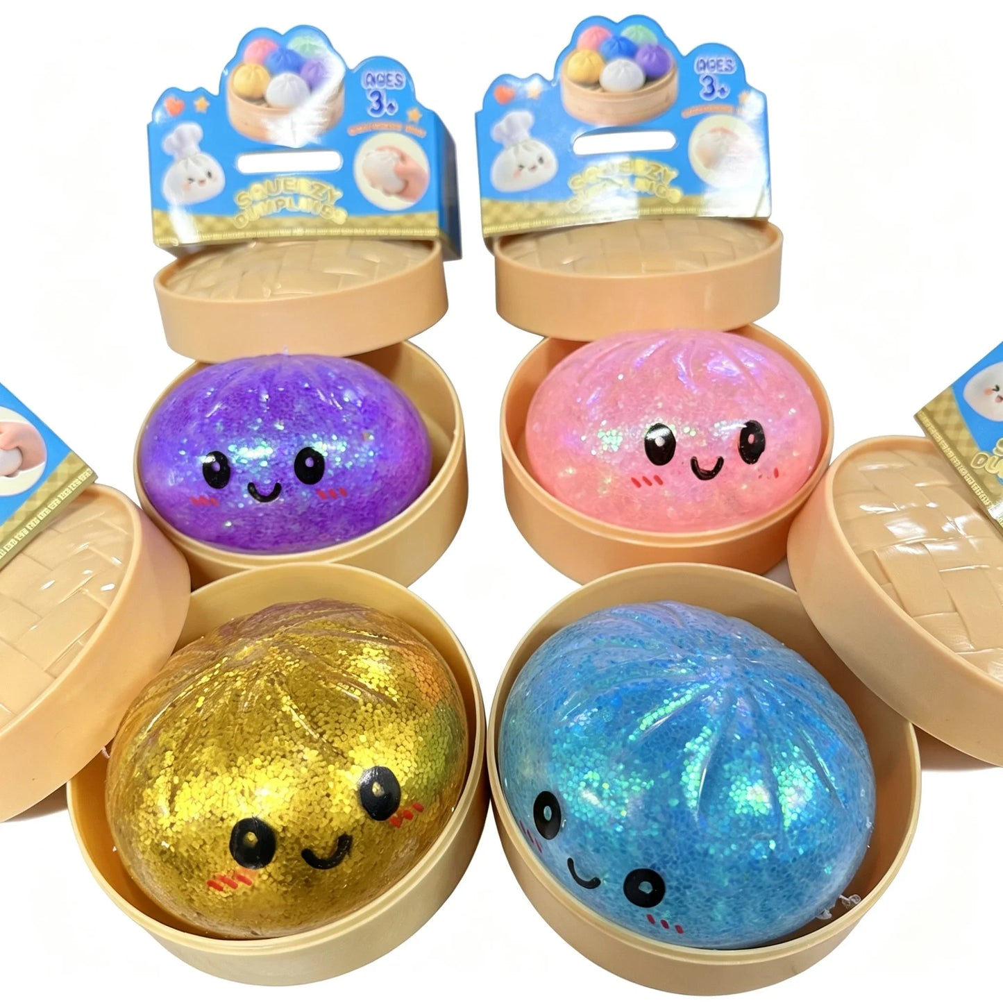 Glitter Dumpling Squishies Blind Pack